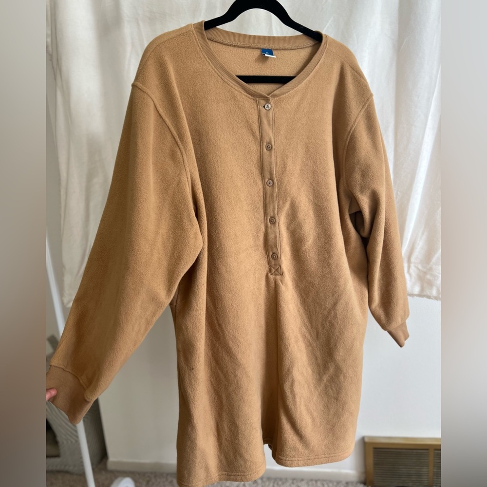 tan old navy lounge romper